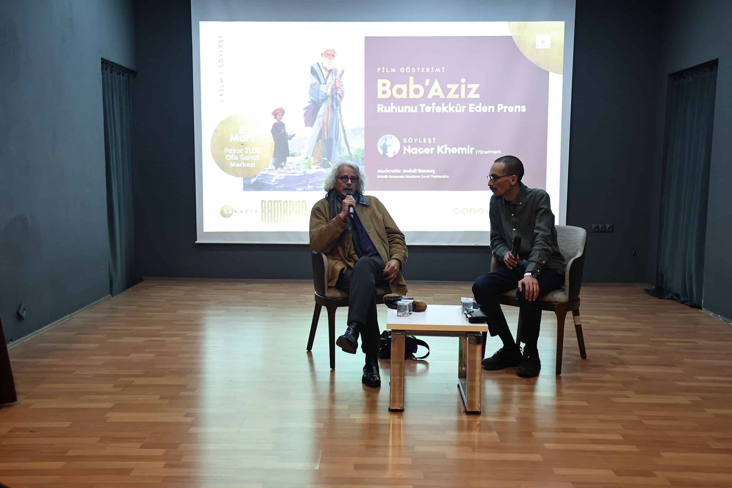 Nacer Khemir, Sakarya’da Bab’Aziz Filmi Üzerinden Ruhun Yolculuğunu ve İslam’ı Yorumladı